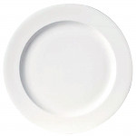 Olympia Whiteware Narrow Rimmed Plates 230mm (Pack of 12)