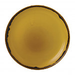 Dudson Harvest Dudson Mustard Coupe Plate 165mm (Pack of 12)