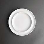 Olympia Heritage Raised Rim Plates White 203mm (Pack of 4)