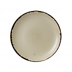 Olympia Canvas Flat Round Plate Wheat 180mm (Pack of 6)