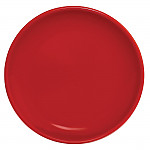 Olympia Cafe Coupe Plate Red 205mm (Pack of 12)