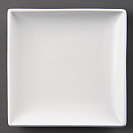 Olympia Whiteware Square Plates 240mm (Pack of 12)