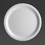 Utopia Pure White Oval Plates 360mm (Pack of 18)
