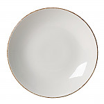 Steelite Brown Dapple Coupe Plates 203mm (Pack of 24)
