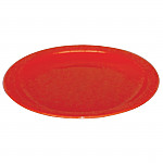 Olympia Kristallon Polycarbonate Plates Red 230mm (Pack of 12)