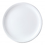 Dudson White Organic Coupe Flat Plate 317mm (Pack of 6)