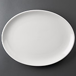 Olympia Athena Oval Coupe Plates 305 x 241 mm (Pack of 6)