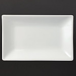 Olympia Serving Rectangular Platters 200x 130mm (Pack of 6)