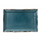 Dudson Harvest Rectangular Trays Blue 230 x 336mm (Pack of 6)