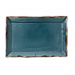 Dudson Harvest Rectangular Trays Blue 230 x 336mm (Pack of 6)