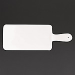 Churchill Alchemy Buffet Handled Melamine Paddle Boards White 266mm