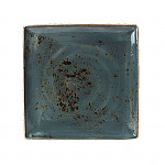 Steelite Craft Blue Square Platters 270mm (Pack of 6)