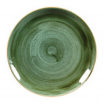 Churchill Stonecast Round Coupe Plates Samphire Green 288mm (Pack of 12)