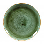 Churchill Stonecast Round Coupe Plates Samphire Green 217mm (Pack of 12)