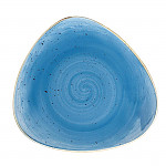 Churchill Stonecast Triangle Plate Cornflower Blue 229mm (Pack of 12)