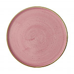 Churchill Stonecast Walled Plates Pink 260mm (Pack of 6)