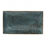 Steelite Craft Blue Rectangular Platters 330x 190mm (Pack of 6)