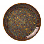 Steelite Vesuvius Coupe Plates Amber 230mm (Pack of 12)