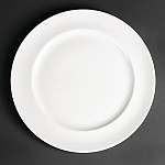 Athena Hotelware Oval Coupe Plates