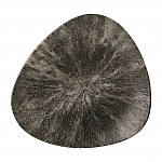 Churchill Stone Quartz Black Lotus Plate 228mm (Pack of 12)