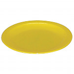 Olympia Kristallon Polycarbonate Plates Yellow 230mm (Pack of 12)