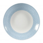 Churchill Isla Deep Coupe Plates Ocean Blue 255mm (Pack of 12)