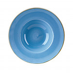 Churchill Stonecast Round Wide Rim Bowl Cornflower Blue 239mm (Pack of 12)
