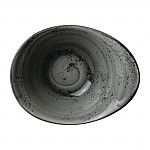 Churchill Studio Prints Homespun Square Bowls Charcoal Black 175mm