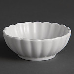 Olympia Ribbed Miniature Dishes 80mm (Pack of 12)