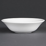 Olympia Whiteware Oatmeal Bowls 150mm 300ml (Pack of 12)