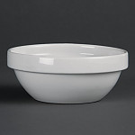 Steelite Simplicity Noveau Bowls White 41.5oz 270mm (Pack of 6)