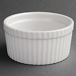 Olympia Whiteware Souffle Dishes 128mm (Pack of 6)