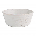 Olympia Cavolo White Speckle Flat Round Bowl - 143mm (Box 6)