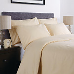Mitre Comfort Percale Fitted Sheets Oatmeal