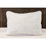 Mitre Luxury Chloe Quilted Pillow Cover White
