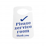 Do Not Disturb and Please Service Room Sign (Pack of 10)