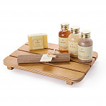 Bolero Wooden Slatted Amenities Tray 180mm (Single)