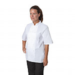 Whites Boston Unisex Chefs Jacket short-sleeve White