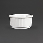 Olympia Whiteware Stacking Ramekins 85mm (Pack of 12)