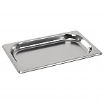 Vogue Stainless Steel 1/4 Gastronorm Pan 20mm
