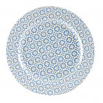 Churchill Moresque Prints Plate Blue 305mm (Pack of 12)