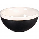 Churchill Monochrome Soup Bowl Onyx Black 455ml (Pack of 12)