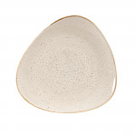 Churchill Stonecast Triangular Plates Nutmeg Cream 265mm (Pack of 12)
