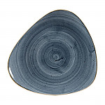 Churchill Stonecast Triangular Plates Blueberry 311mm (Pack of 6)