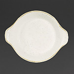 Churchill Stonecast Round Eared Dishes Barley White 215mm (Pack of 6)