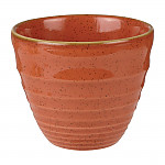 Churchill Stonecast Round Chip Mugs Spiced Orange Ripple 285ml (Pack of 12)