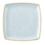 Churchill Stonecast Deep Square Plate Duck Egg Blue 260mm (Pack of 6)