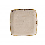 Churchill Stonecast Deep Square Plate Nutmeg Cream 260 x 260mm (Pack of 6)