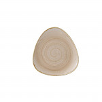 Churchill Stonecast Triangle Plate Nutmeg Cream 192mm (Pack of 12)