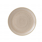 Churchill Stonecast Coupe Plate Nutmeg Cream 260mm (Pack of 12)